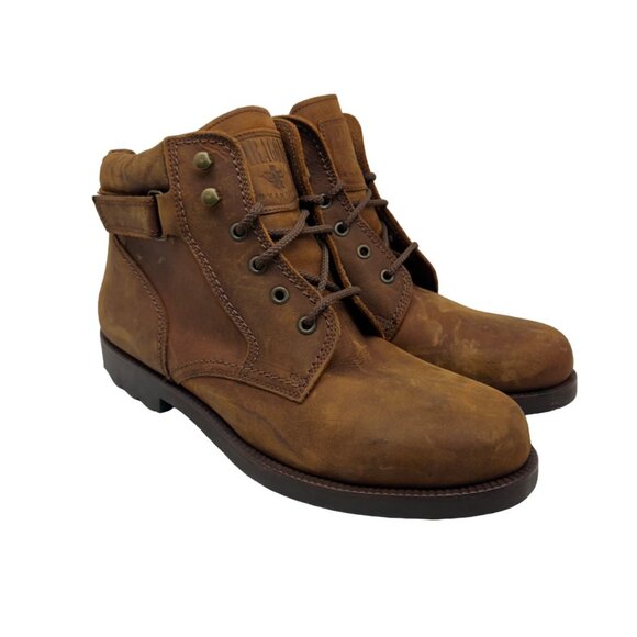 Paragon Adventure Men\'s Lace-Up WP Casual Boots 475 Brown Leather Size 12D main image 6